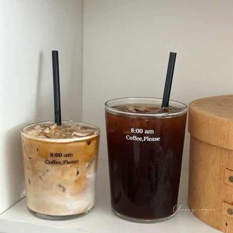 8:00AM コーヒーグラス