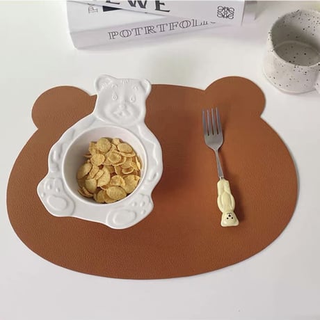 くまさんのお食事マット