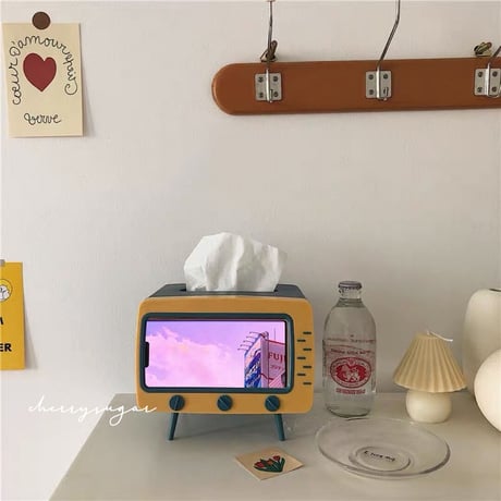 TV型 ティッシュボックス