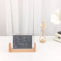 ウッドなクリアフォトフレーム