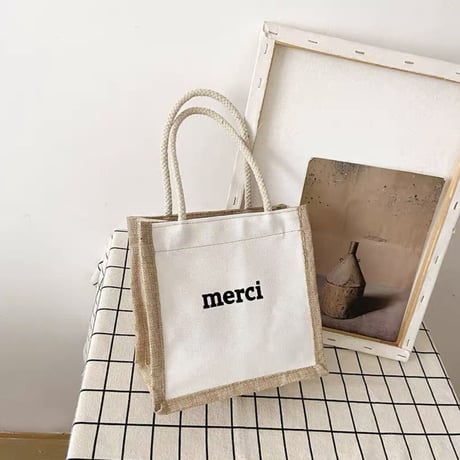 merciサマーキャンバスバッグ