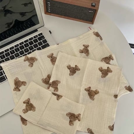 3枚セットのふわふわキッチンタオル