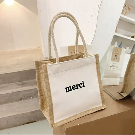 merciサマーキャンバスバッグ
