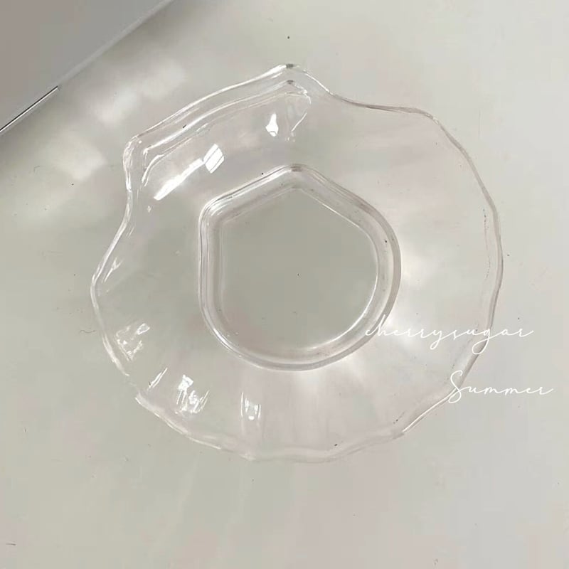 透明なシェルのガラス皿 | Cherry Sugar