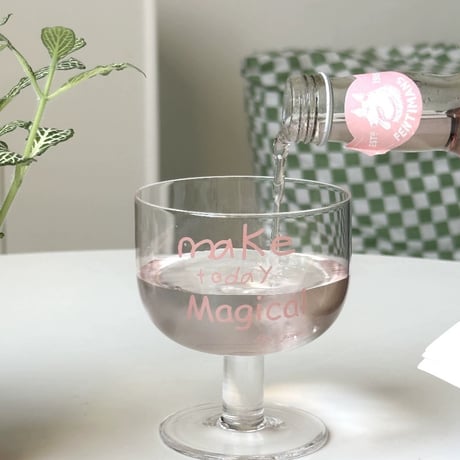 【即納】ジュースグラスmake today magical