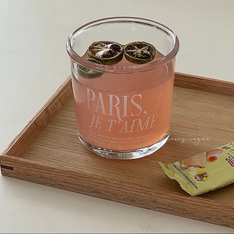 PARIS je t'aimeグラス