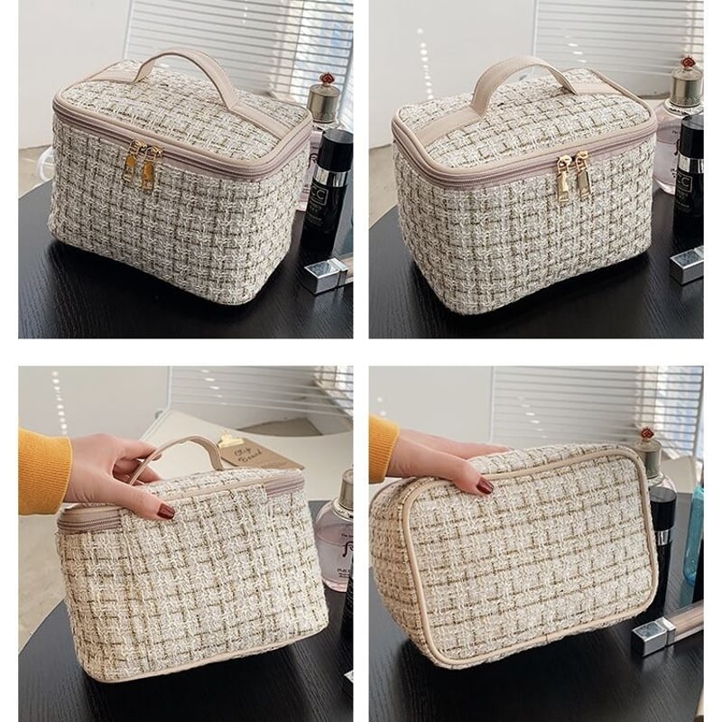 レディーツイードバニティーポーチ | Cherry Sugar