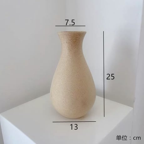 ウッドフラワーベース  M