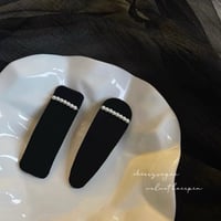 ベルベットパールヘアピン