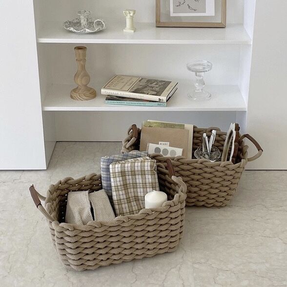 カゴ　　つづら　　収納　　　　美品 s567_smn_01.jpg