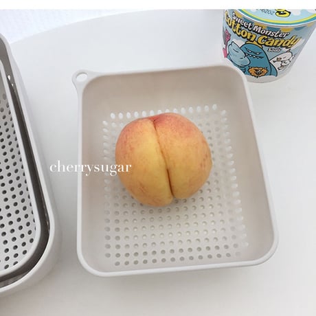 プラスチックキッチン水切りカゴ