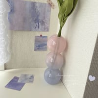 ぽこぽこグラデーション フラワーベース