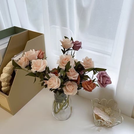 造花のローズ