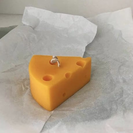 大きなチーズソイキャンドル