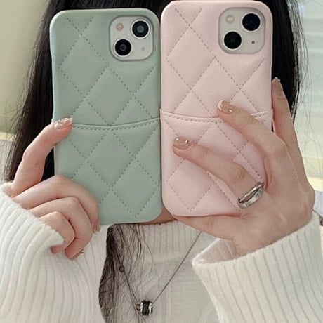 キルティングマトラッセiPhoneケース