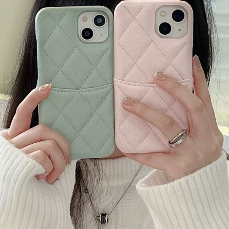 キルティングマトラッセiPhoneケース | Cherry Sugar