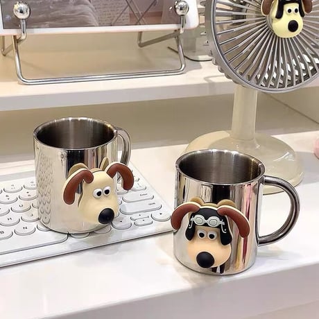 【一部即納】My dog シルバーマグカップ