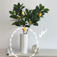 【即納】白い陶器のフラワーベース