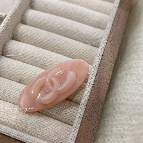 【即納】クロスC淡色ヘアクリップ
