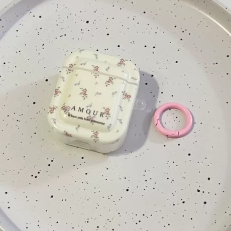 【一部即納】リトルフラワーAirPodsケース