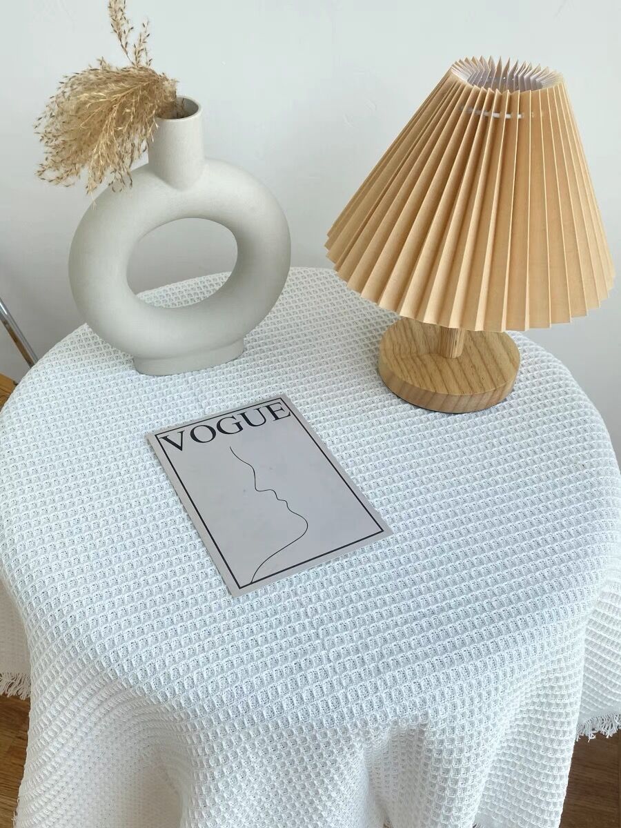 綺麗なテーブルクロス♡ テーブルクロス 白 レース 綿 小さなテーブルクロス シングル