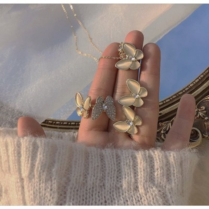 グロッシー バタフライ/リング | Cherry Sugar