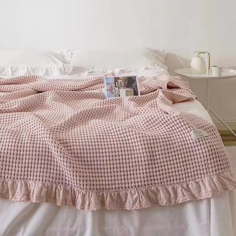 ワッフル ブランケット【S】 150×200cm | Cherry Sugar