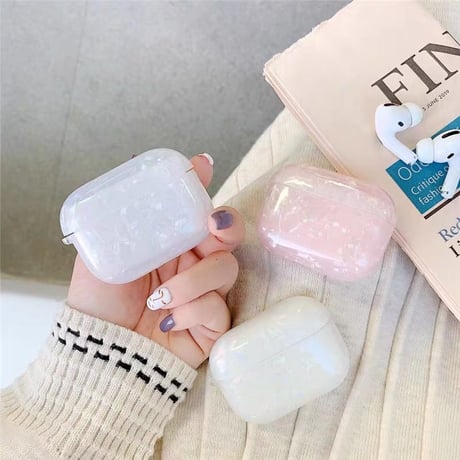 パールシェルairpods case