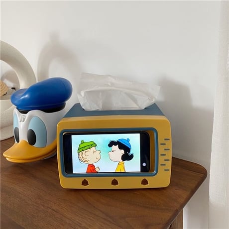 TV型 ティッシュボックス