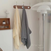 ソフトタッチ淡色バスタオル