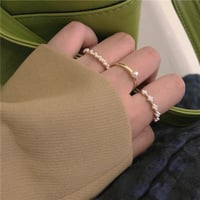 ゴールドパール3リングセット
