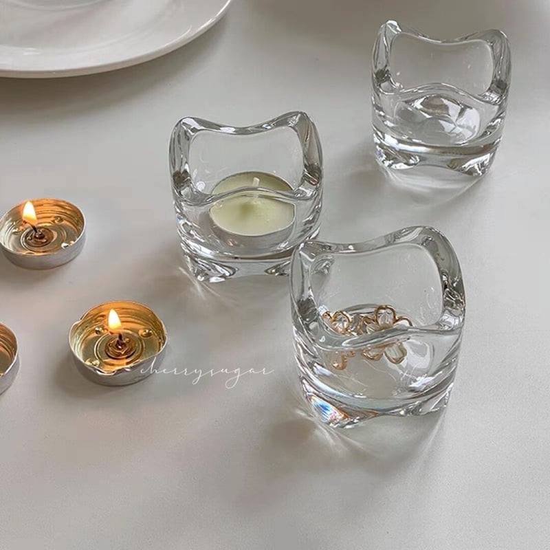 ミニガラスキャンドルホルダー | Cherry Sugar