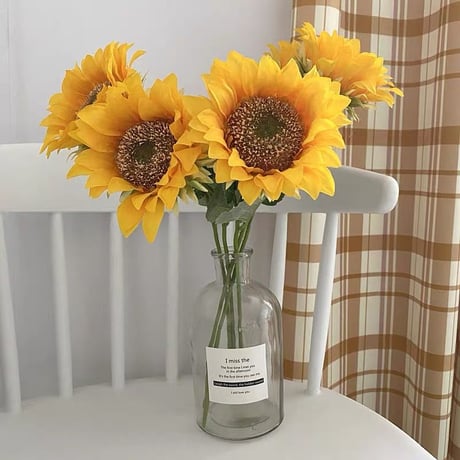 ひまわりの花束