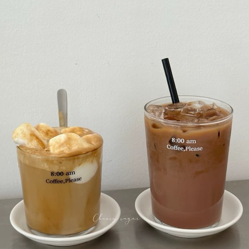 8:00AM コーヒーグラス | Cherry Sugar