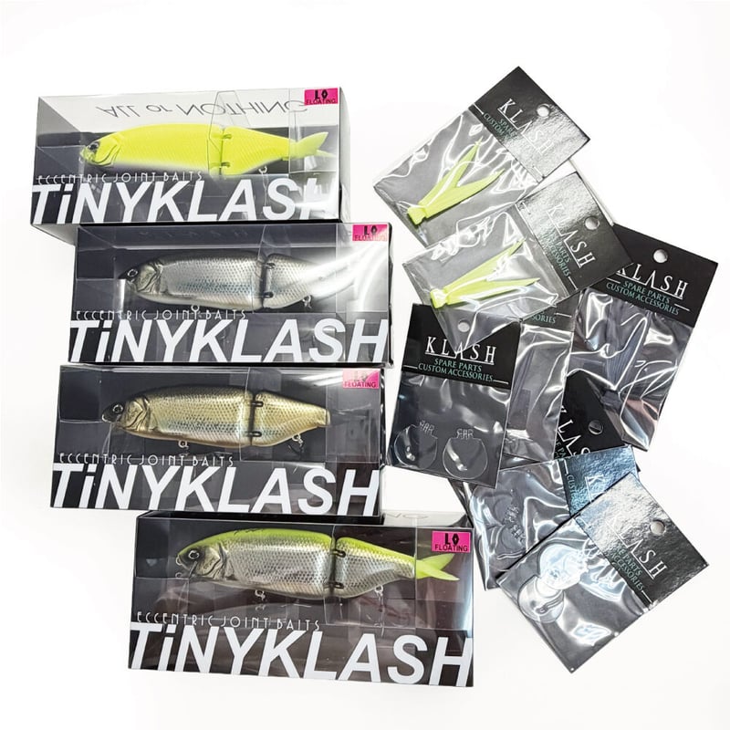 代引のみ】クラッシュシリーズオリカラ TiNYKLASH / V-TAIL付属SET | G