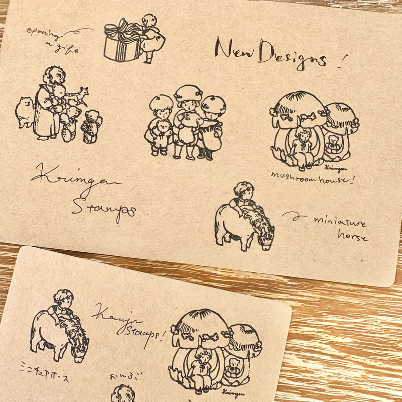 ブラウニー　スタンプ　小人　makistamps ブラウニー スタンプ 小人 makistamps ブラウニー スタンプ 小人