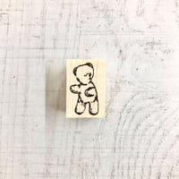 No.91 舌出しテディベア　ハンコ