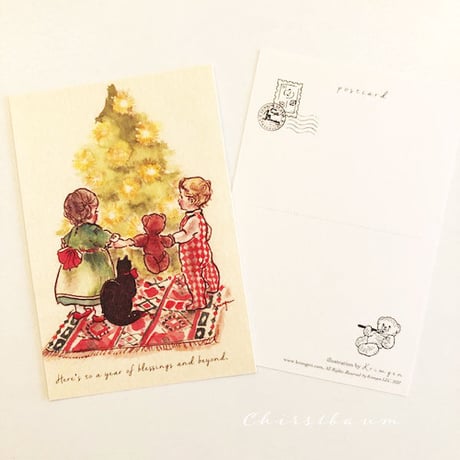 Christbaum ポストカード