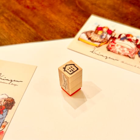 ちいさいハンコ　mini stamp “House”