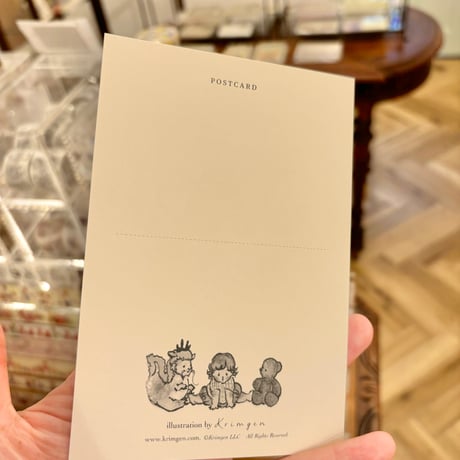 24K-32: Little Eda's Flowers (2024) postcard