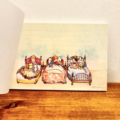 Three Kids in Beds メモ帳