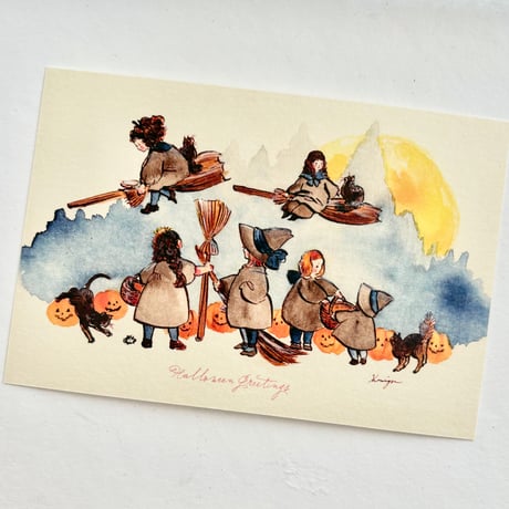 Halloween Party Postcard (ポストカード "Halloween Party")