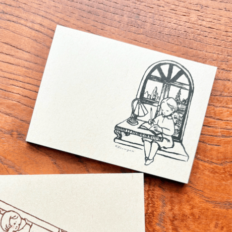 "Window (writing) "  memo pad