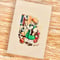25K-18: \"Boy in the Library\" postcard
