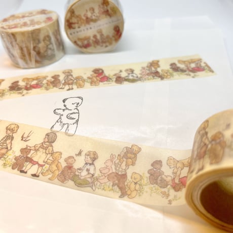 おでかけくまのこ マスキングテープ