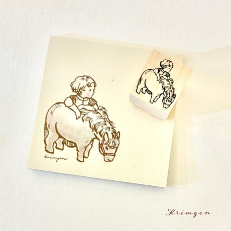 "Miniature Horse"  memo pad