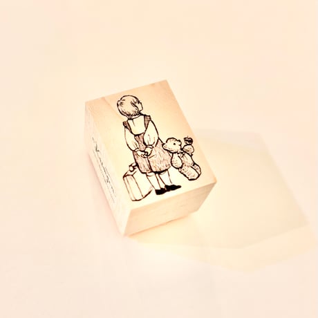 No. 261 "Departure" rubber stamp （出発するハンコ）