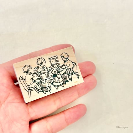 No.275: "Tea Party" Stamp （お茶会のハンコ）