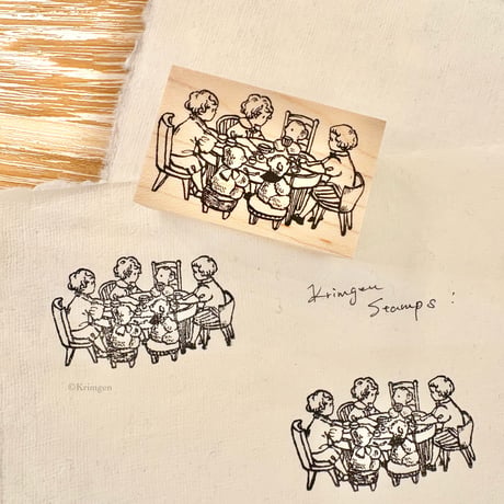 No.275: "Tea Party" Stamp （お茶会のハンコ）