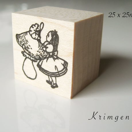 No.22: Alice and Caterpillar ハンコ